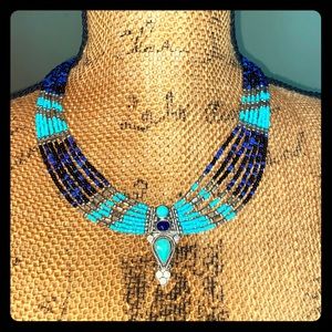 Charlotte Russe turquoise necklace